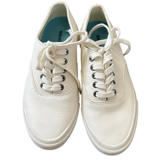 SEAVEES Bleach Legend Tumbled Leather Ladies Sneaker, 5 - Picture 2 of 10